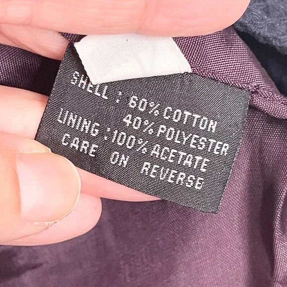 Kenneth Cole Men's Gray Double Breasted Long Sleeve Pea Coat Jacket Medium - Picture 13 of 15